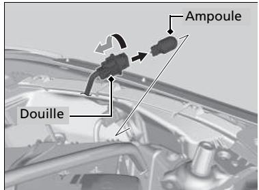 Honda Jazz 3 Phase 2 (2018-2020) - Ampoules de clignotants avant : 21 W (orange) - 1