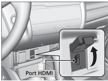 Honda Jazz 3 Phase 2 (2018-2020) - Port HDMI™\* - 1
