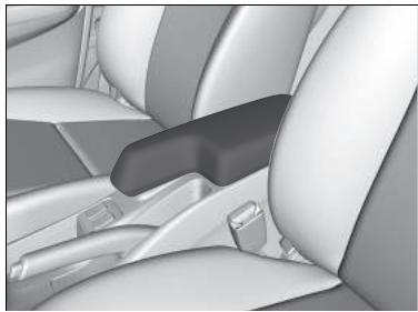 Honda Jazz 3 Phase 2 (2018-2020) - Utilisation de l'accoudoir de siège avant - 1