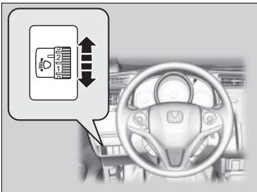 Honda Jazz 3 Phase 2 (2018-2020) - Dispositif de réglage de la hauteur des phares\* - 1