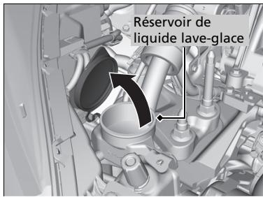 Honda Jazz 3 Phase 2 (2018-2020) - Remplissage du liquide lave-glace - 1
