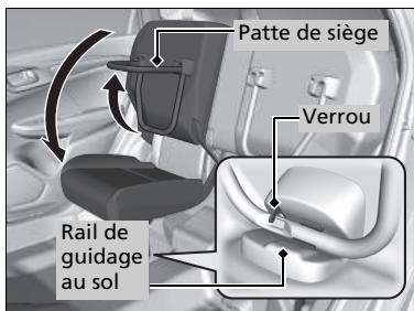 Honda Jazz 3 Phase 2 (2018-2020) - Comment remettre les sièges arrière en place - 3