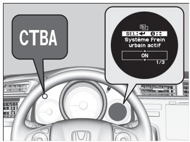 Honda Jazz 3 Phase 2 (2018-2020) - Activation et désactivation du système - 1
