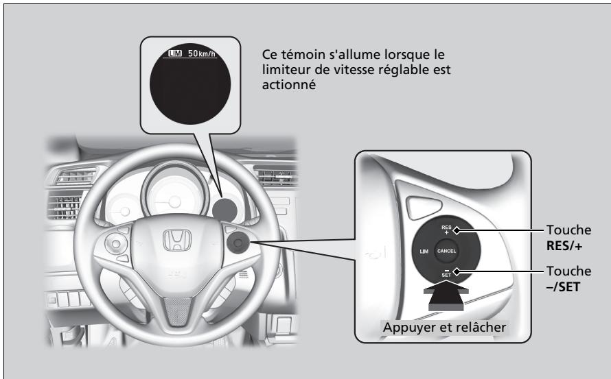 Honda Jazz 3 Phase 2 (2018-2020) - Pour fixer la limite de vitesse - 1