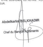 Honda Jazz 3 Phase 2 (2018-2020) - CERTIFICAT D'AGRÉMENT ACCORDÉ À - 1