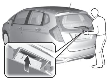 Honda Jazz 3 Phase 2 (2018-2020) - Type à conduite à gauche sans système d'accès sans clé - 1