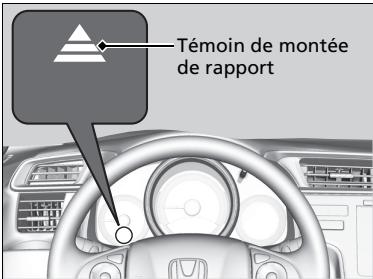 Honda Jazz 3 Phase 2 (2018-2020) - Témoin de montée de rapport - 1