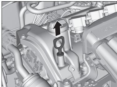 Honda Jazz 3 Phase 2 (2018-2020) - Vérification du niveau d'huile - 1