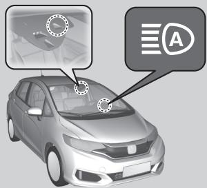 Honda Jazz 3 Phase 2 (2018-2020) - Le système fonctionne dans les cas suivants : - 1
