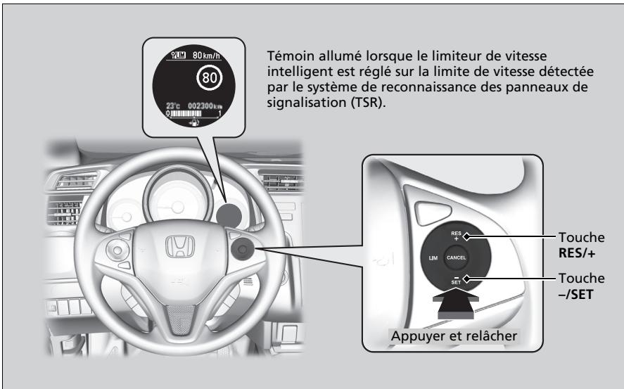 Honda Jazz 3 Phase 2 (2018-2020) - Pour fixer la limite de vitesse - 1