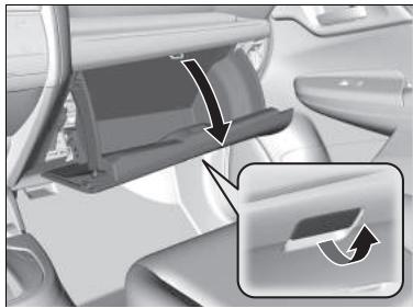 Honda Jazz 3 Phase 2 (2018-2020) - Boîte à gants - 1