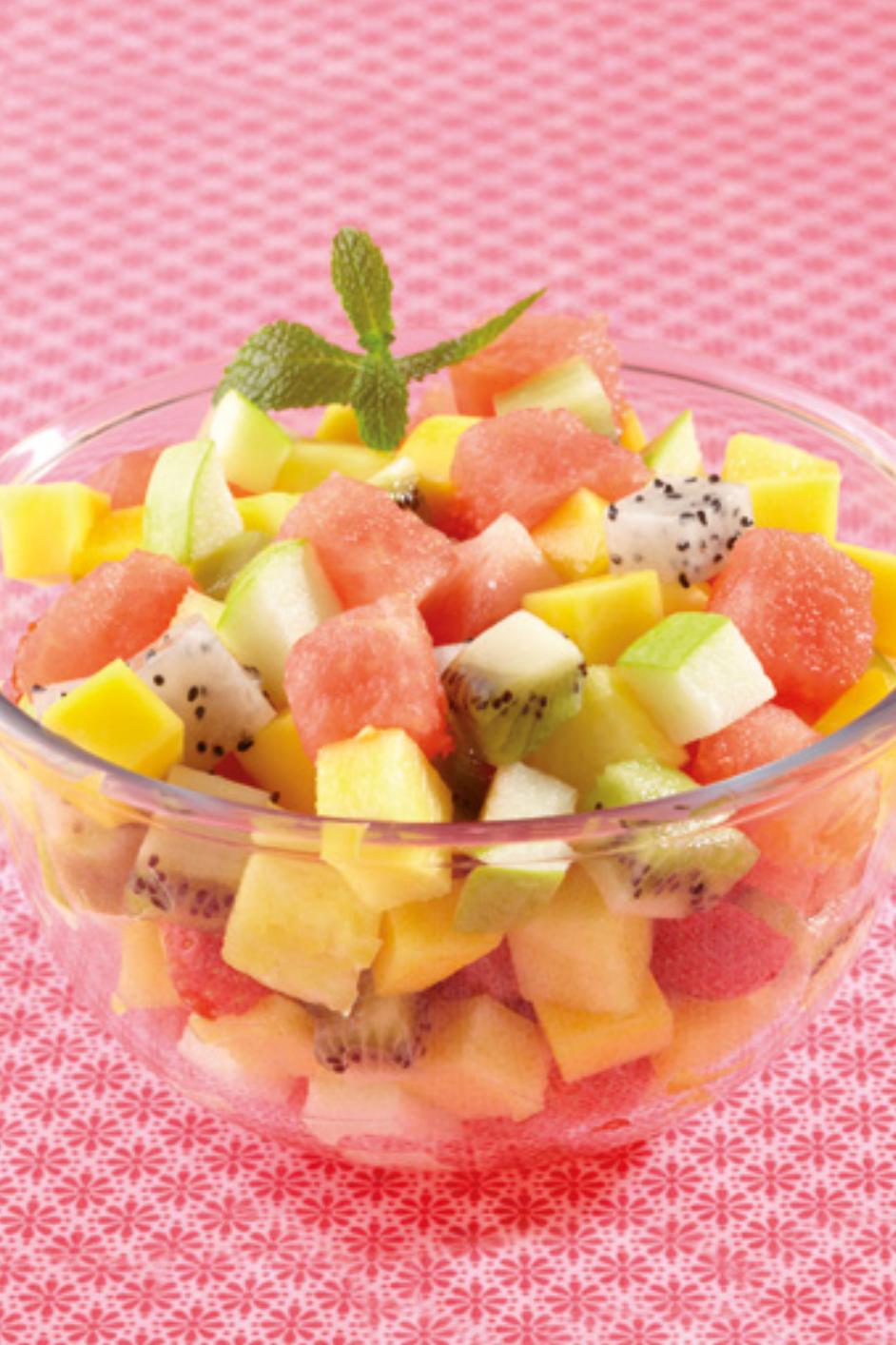 MAGIMIX COFFRET CUBES ET BATONNETS - Salade de fruits exotiques - 1