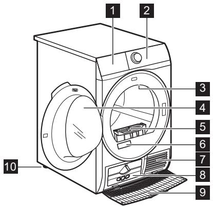 ELECTROLUX EW6HI6284BN - DESCRIPTION DU PRODUIT - 1