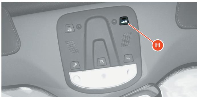 FERRARI California (2009-2014) - Bouton de démarrage - 1