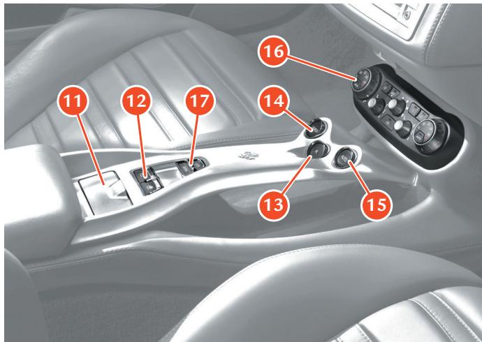 FERRARI California (2009-2014) - Aperçu des commandes - 3