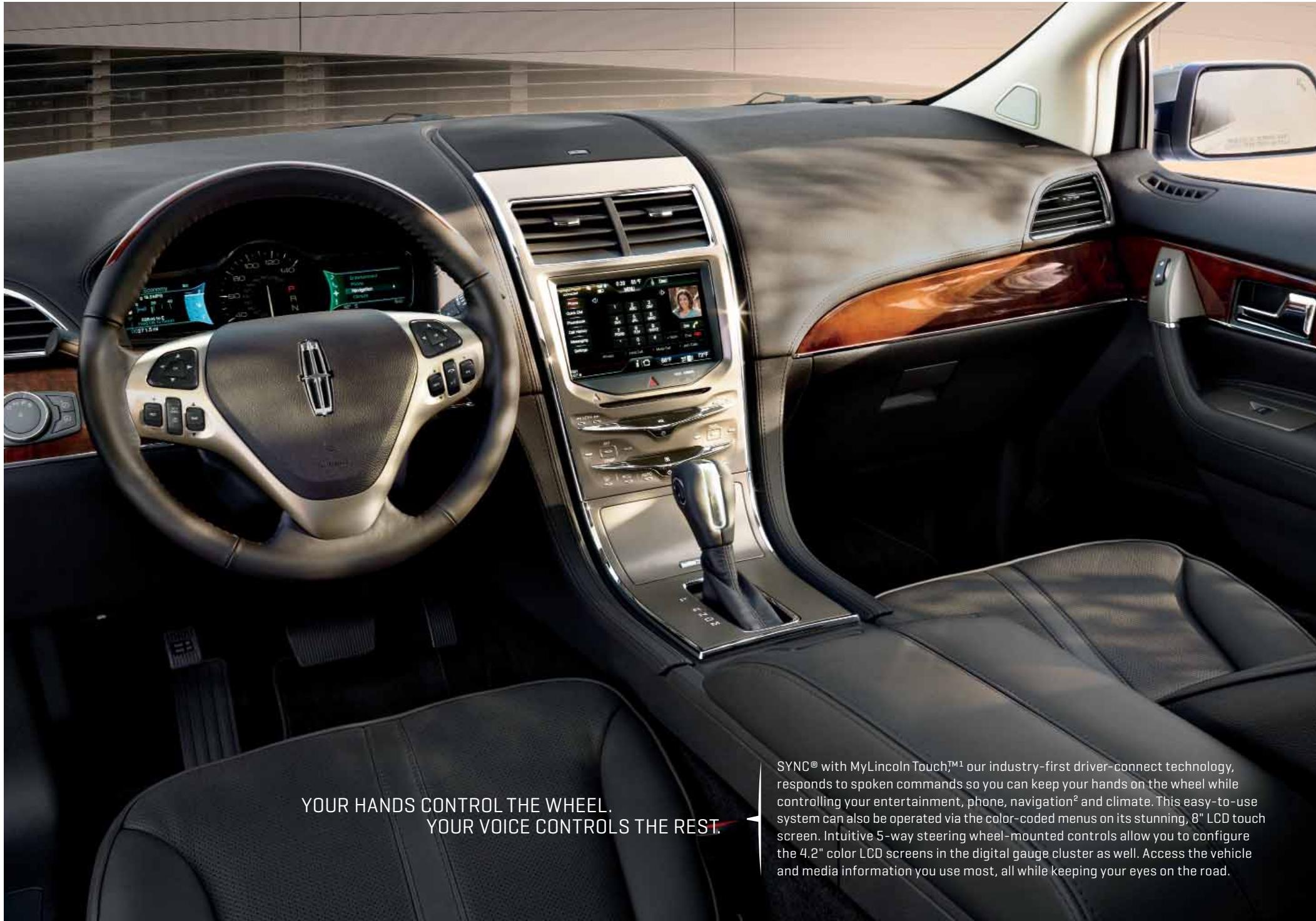 Lincoln MKX Phase 2 (2011-2015) - THE UNDENIABLE ADVANTAGE: A VEHICLE AS SMART AS IT IS LUXURIOUS. - 1