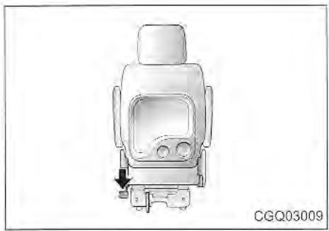 KIA Sedona KV2 (2002-2005) - Pour déplier et utiliser le siècle arrière : - 1