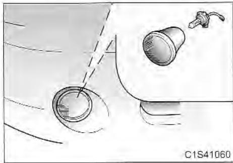 KIA Sedona KV2 (2002-2005) - Remplacement de I'ampoule de clignotant avant - 4