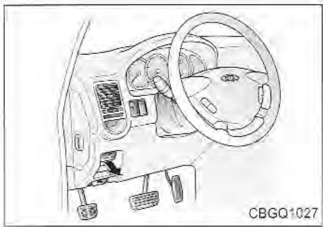 KIA Sedona KV2 (2002-2005) - Frein de stationnement - 1