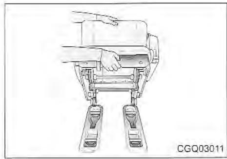 KIA Sedona KV2 (2002-2005) - Enlevement des sieges arriere (2e et 3e rangees) - 2