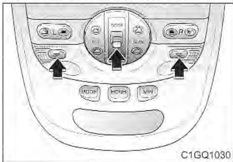 KIA Sedona KV2 (2002-2005) - Commande électric (selon l'équipement) - 1