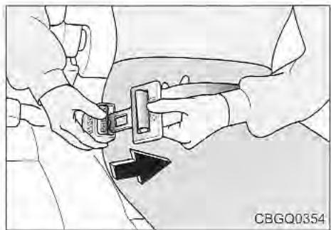 KIA Sedona KV2 (2002-2005) - Ceinture abdominale uniquement - 2