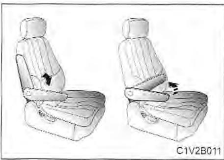 KIA Sedona KV2 (2002-2005) - A VERTISSEMENT Appuié-tete - 1