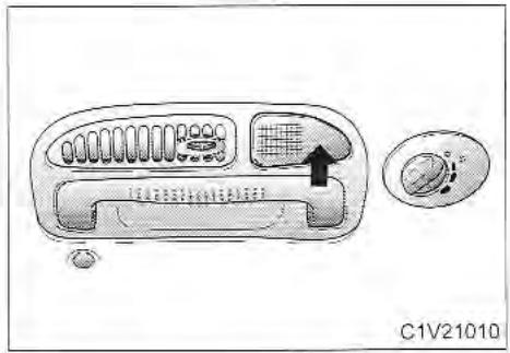 KIA Sedona KV2 (2002-2005) - Plafonnier - Arriere - 3
