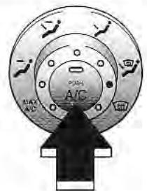 KIA Sedona KV2 (2002-2005) - Position d'air extérieur (frais) - 2