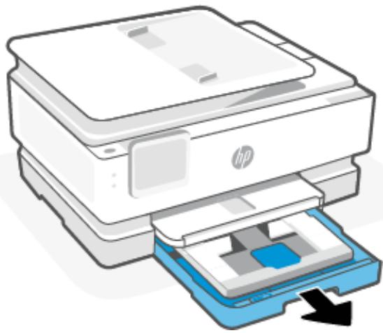 HP INSPIRE7221E - Ouvrez le bac principal. - 1
