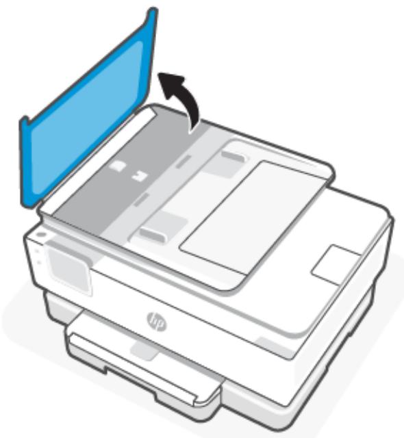 HP INSPIRE7221E - Nettoyer le chargeur de documents (certains modèles uniquement) - 1