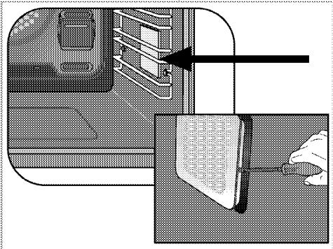 BEKO BBCM13300XC - Si vous four est équipé d'une lampe carrée, - 1