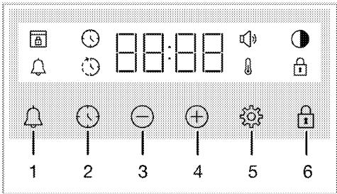 BEKO BBCM13300XC - Fonctionnement de l'unité de commande du four - 1