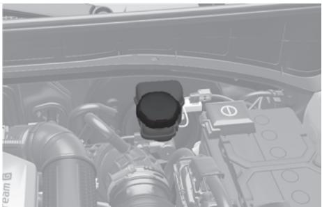 HYUNDAI Santa Fe TM Phase 2 (2020-2023) - Vérification du niveau de liquide de freins - 1