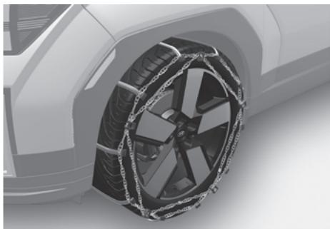 HYUNDAI Santa Fe TM Phase 2 (2020-2023) - Chaines pour pneus - 1