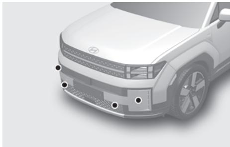 HYUNDAI Santa Fe TM Phase 2 (2020-2023) - Détecteurs à ultrasons - 1