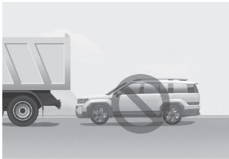 HYUNDAI Santa Fe TM Phase 2 (2020-2023) - Limites de l'assistance au stationnement à distance intelligente télécommandée - 3