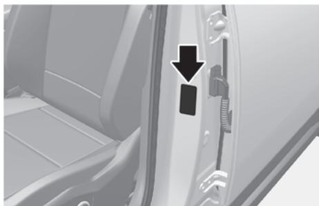 HYUNDAI Santa Fe TM Phase 2 (2020-2023) - Étiquette de certification du véhicule - 1
