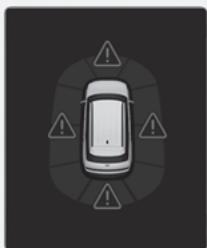 HYUNDAI Santa Fe TM Phase 2 (2020-2023) - Système d'avertissement de distance de stationnement arrière désactivé - 2