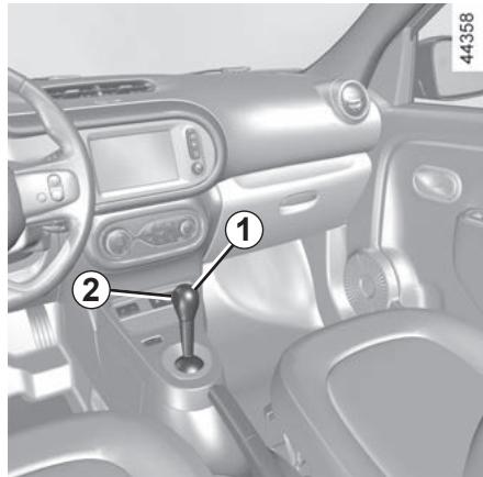 RENAULT Twingo 3 E-TECH (2019) - Lever de sélection 1 - 1