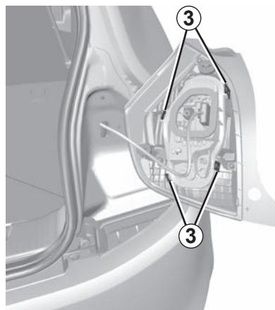 RENAULT Twingo 3 E-TECH (2019) - Feux stop et indicateur de direction - 4