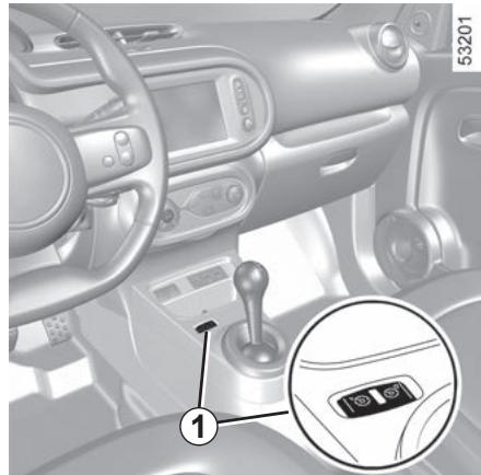 RENAULT Twingo 3 E-TECH (2019) - Rappel de la vitesse de régulation - 1