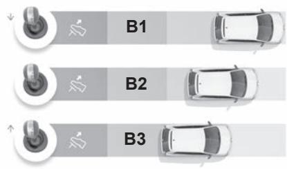 RENAULT Twingo 3 E-TECH (2019) - Passage de la position d à b - 1