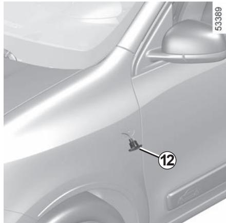 RENAULT Twingo 3 E-TECH (2019) - Éclairages plaque d'immatriculation - 1