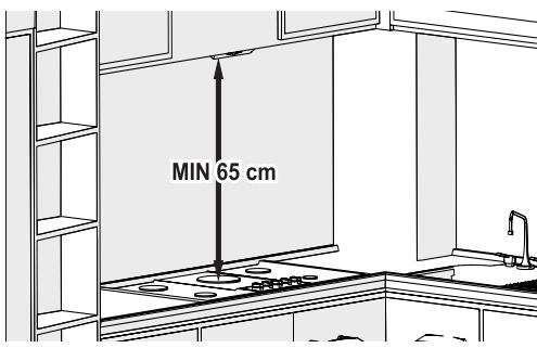 BEKO HNU51311SH - Position de l'appareil - 1