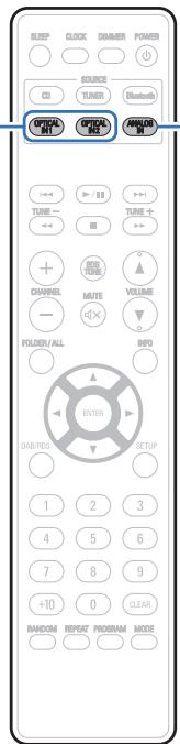 DENON DM41DABSPBKEK - OPTICAL IN1 OPTICAL IN2 - 1