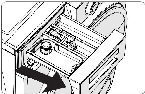 TELEFUNKEN TFWM1014AW - Tiroir à produits lessiviels - 1