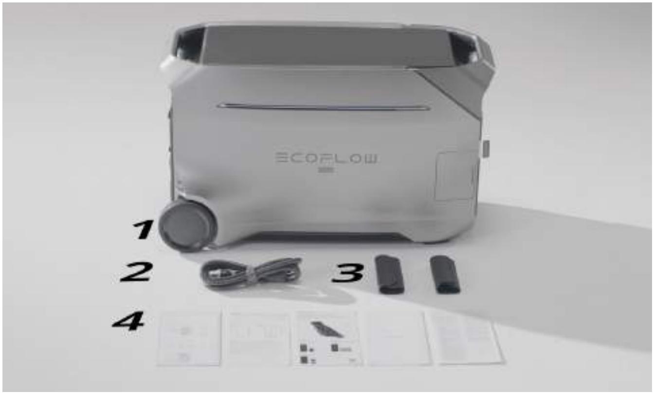 ECOFLOW BP4096 - Contenu du coffret - 1