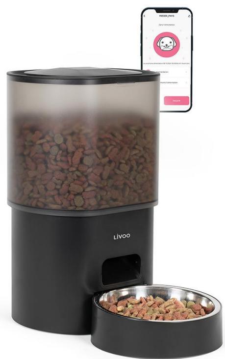 LIVOO PET106 - Distributeur de croquettes automatique - 1