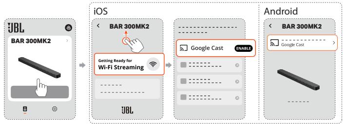 JBL BAR300MK2 - Lire avec Google Cast - 1